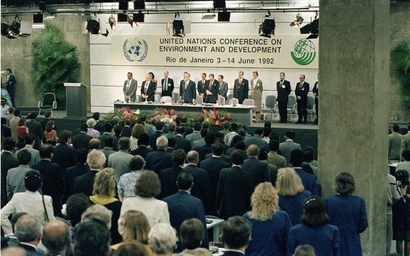 Un professeur finlandais expose les racines occultes du Forum économique mondial de Davos Sommet-de-la-terre-1992-rio